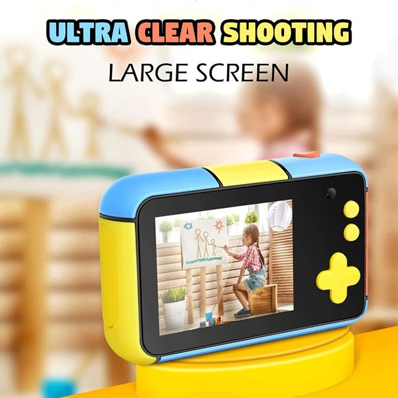 Kids Camera for 3-12 y.o., 2.4 inch HD Screen, 1080P Rechargeable Compact (16GB - Picture 5 of 11